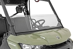 Rough Country Half Windshield Scratch Resistant | Can-Am Defender HD 5/HD 8/HD 9/HD 10
